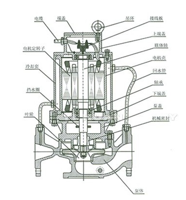 防爆電機噪聲產(chǎn)生的原因————防爆電機結(jié)構(gòu)圖